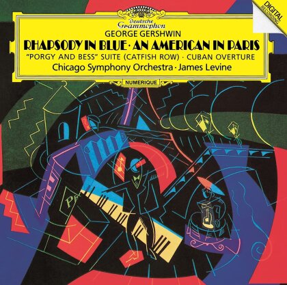 George Gershwin (1898-1937), James Levine & Chicago Symphony Orchestra - Rhapsody In Blue Etc (Japan Edition, 2022 Reissue)
