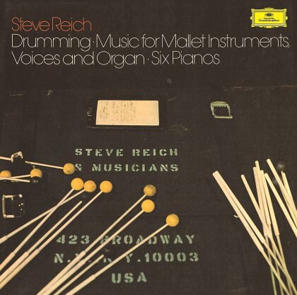 Reich Steve & Musicians & Steve Reich (*1936) - Drumming / Six Pianos / Music For Mallet Instrument (Japan Edition, 2022 Reissue)