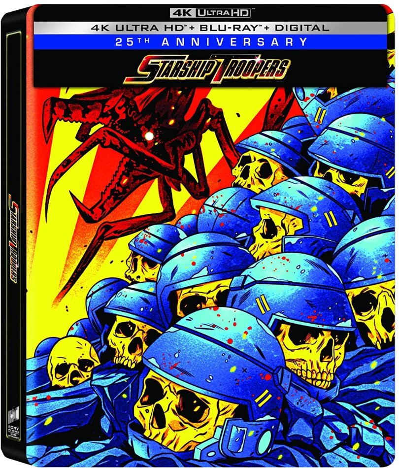 Starship Troopers (1997) (25th Anniversary Edition, Steelbook, 4K Ultra HD + Blu-ray)