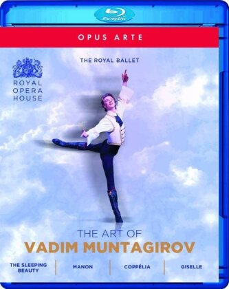 Orchestra of the Royal Opera House, The Royal Ballet & Vadim Muntagirov - The Art of Vadim Muntagirov (Opus Arte, 4 Blu-ray)