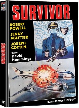 Survivor (1981) (Cover C, Super Spooky Stories, Limited Edition, Mediabook, 2 DVDs)