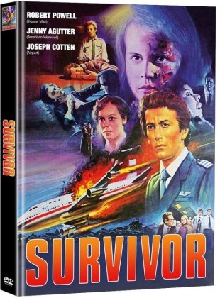 Survivor (1981) (Cover D, Super Spooky Stories, Limited Edition, Mediabook, 2 DVDs)
