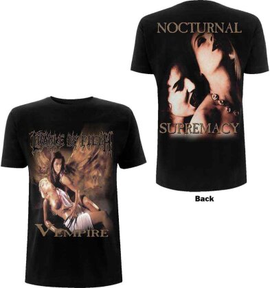Cradle Of Filth Unisex T-Shirt - Vempire (Back Print)