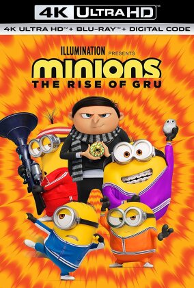 Minions 2: The Rise Of Gru (2022) (4K Ultra HD + Blu-ray)