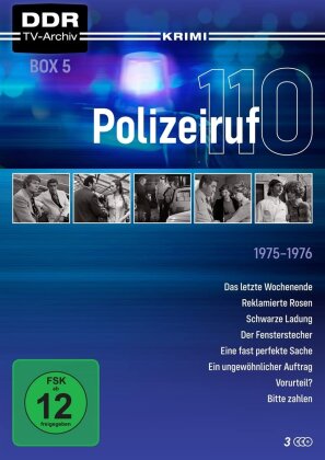 Polizeiruf 110 - Box 5 (DDR TV-Archiv, Neuauflage, 3 DVDs)