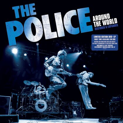 The Police - Around The World (2022 Reissue, Eagle Rock Entertainment, Gold Vinyl, LP + DVD)