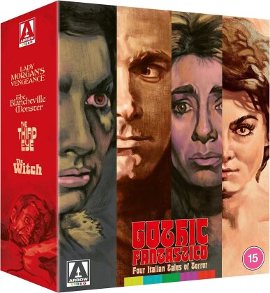 Gothic Fantastico - Four Italian Tales of Terror - Lady Morgan's Vengeance / The Blancheville Monster / The Third Eye / The Witch (Limited Edition, 4 Blu-rays)