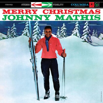 Johnny Mathis - Merry Christmas (2022 Reissue, Friday Music, Gatefold, Limited Edition, Red Vinyl, LP)