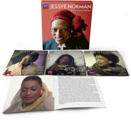 Richard Wagner (1813-1883), Richard Strauss (1864-1949), Joseph Haydn (1732-1809), Hector Berlioz (1803-1869), … - Jesseye Norman - The Unreleased Masters (3 CDs)