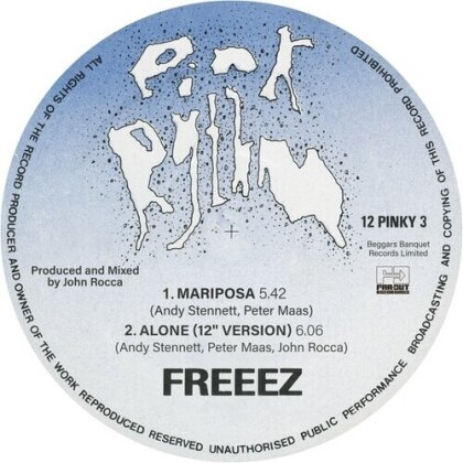 Freeez - Mariposa / Alone (12" Maxi)