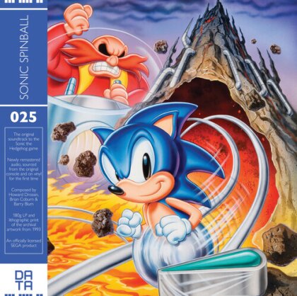 Sonic Spinball - OST (Blue Vinyl, LP)