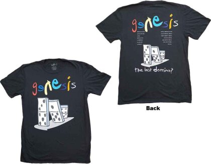 Genesis Unisex T-Shirt - The Last Domino? (Ex-Tour & Back Print)