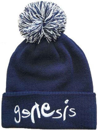 Genesis Unisex Bobble Beanie Hat - Logo