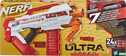 Nerf Ultra Speed Transformers - Blaster, feuert 7 Darts pro