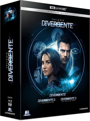Divergente - La Trilogie (3 4K Ultra HDs + 3 Blu-ray)