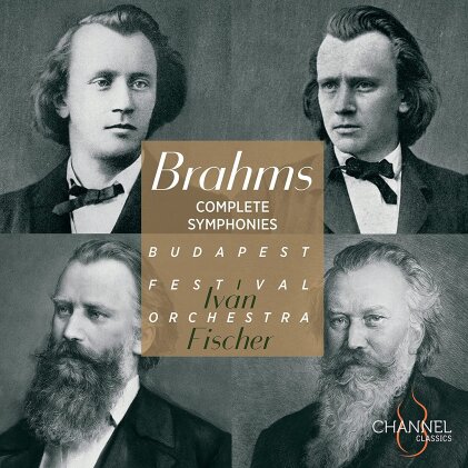 Johannes Brahms (1833-1897), Ivan Fischer & Budapest Festival Orchestra - Complete Symphonies (4 CDs)