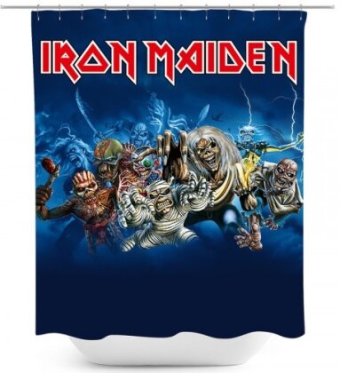 Iron Maiden: Wasted Years - Duschvorhang