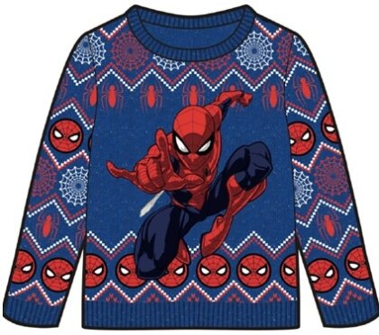 Pull de Noël - Spiderman - Spiderman & toiles - Enfant - 9 - 11 ans