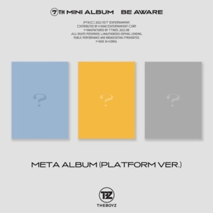 Boyz (K-Pop) - Be Aware (3 Versions Random Shipping, Meta Album Platform Version)