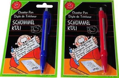 Schummel-Kuli/Spick-Kuli