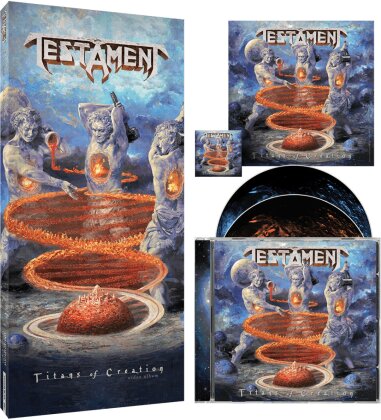 Testament - Titans Of Creation - Video Album (2022 Reissue, Édition Limitée, CD + Blu-ray)