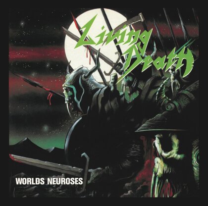 Living Death - Worlds Neuroses (2022 Reissue, THE DEVIL'S ELIXIR, Transparent Green Vinyl, LP)