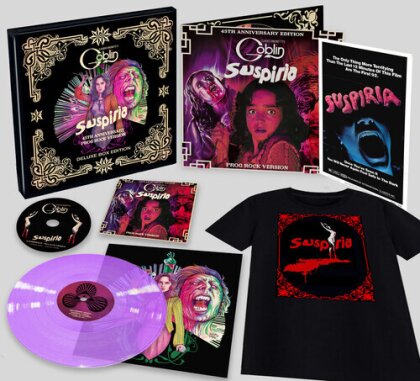 Goblin (Claudio Simonetti) - Suspiria - OST (2022 Reissue, + Poster, Rustblade, Anniversary Edition, Box, Deluxe Edition, Colored, 2 LPs)
