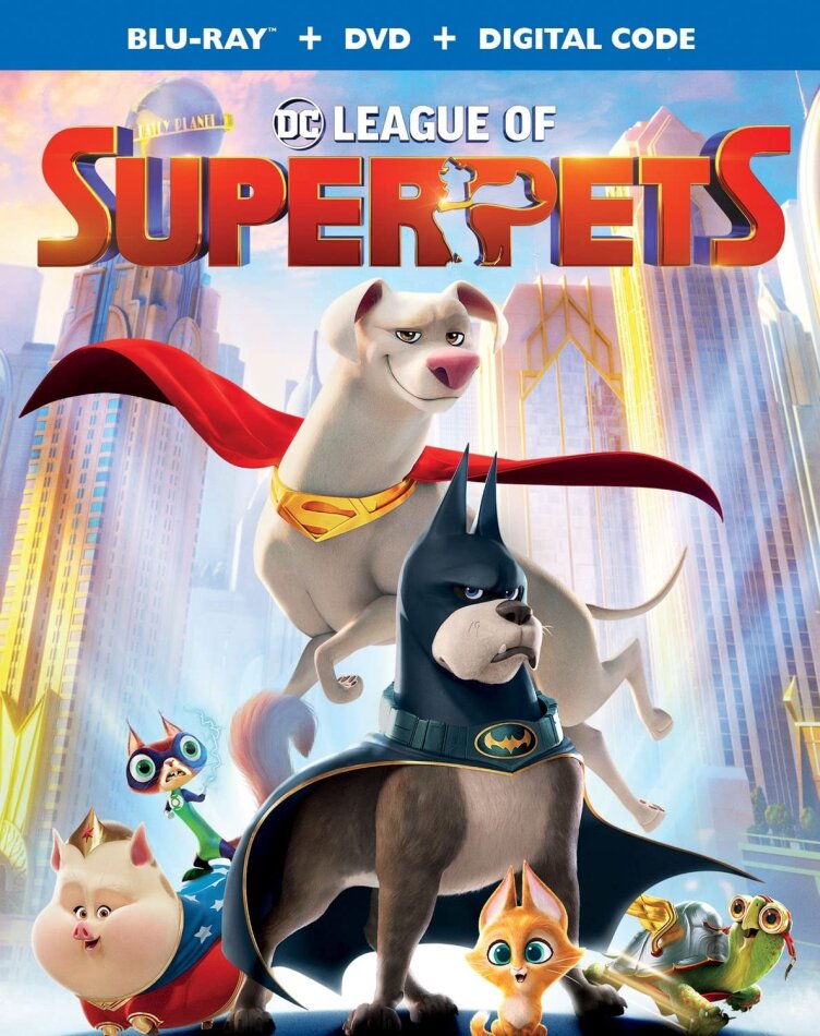 DC League Of Super-Pets (2022) (Blu-ray + DVD)
