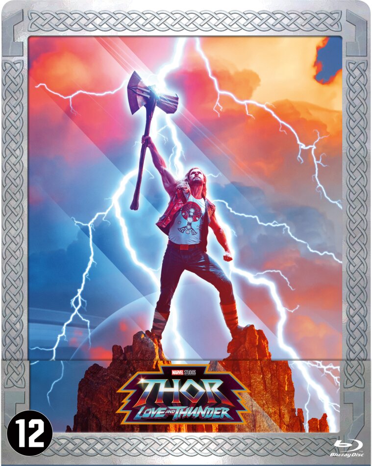 Thor 4 - Love and Thunder (2022) (Limited Edition, Steelbook, 4K Ultra HD + Blu-ray)