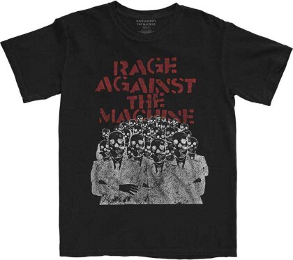 Rage Against The Machine Unisex T-Shirt - Crowd Masks