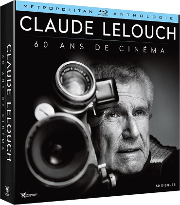 Claude Lelouch - 60 ans de cinéma (Limited Collector's Edition, 39 Blu-rays + 11 DVDs)