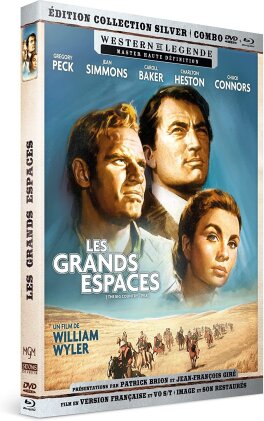 Les grands espaces (1958) (Silver Collection, Western de Légende, Blu-ray + DVD)