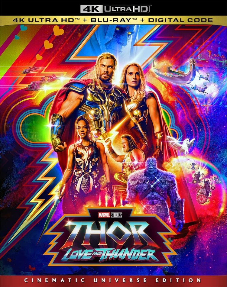 Thor 4 - Love & Thunder (2022) (Collector's Edition, 4K Ultra HD + Blu-ray)