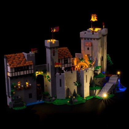 Light My Bricks - LED Licht Set für LEGO®10305 Burg der Löwenritter