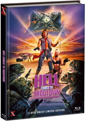 Hell comes to Frogtown (1988) (Cover A, Limited Edition, Mediabook, Uncut, Blu-ray + DVD)