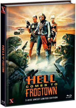 Hell comes to Frogtown (1988) (Cover B, Limited Edition, Mediabook, Uncut, Blu-ray + DVD)