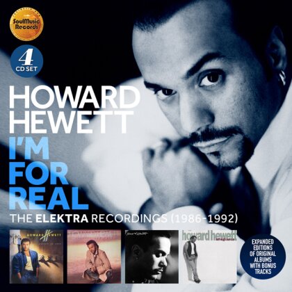 Howard Hewett - I'm For Real - The Elektra Recordings 1986-1992 (4 CDs)