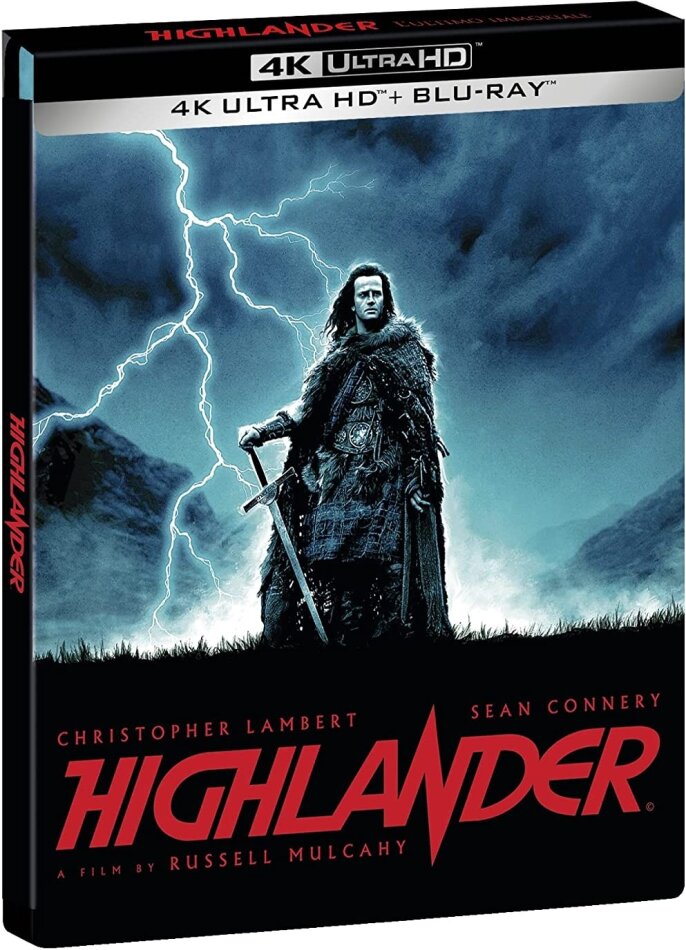 Highlander - L'Ultimo Immortale (1986) (Limited Edition, Steelbook, 4K Ultra HD + Blu-ray)