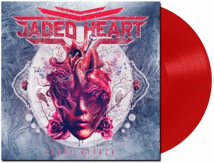 Jaded Heart - Heart Attack (Limited Edition, Red Vinyl, LP)
