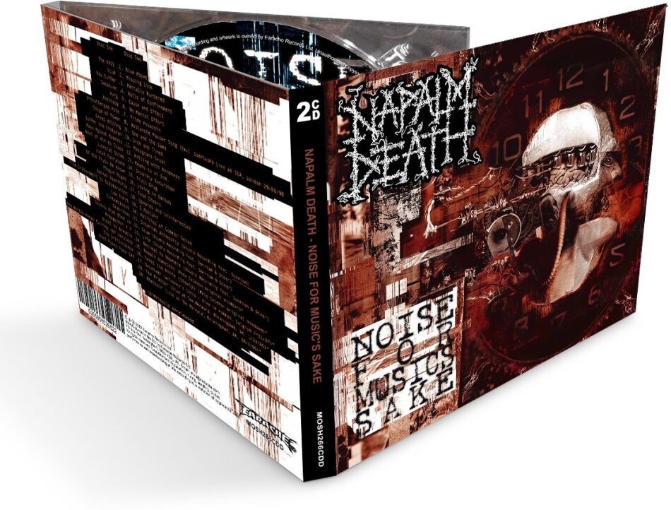 Napalm Death - Noise For Music's Sake (2022 Reissue, Digipack, Earache Records, 2 CDs)