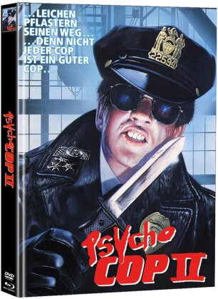 Psycho Cop 2 (1993) (Cover A, Limited Edition, Mediabook, Blu-ray + DVD)