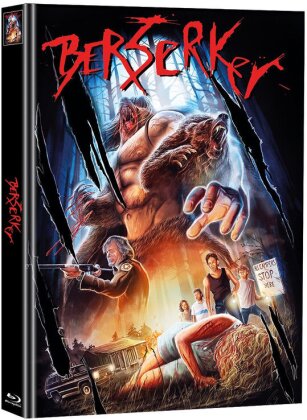 Berserker (1987) (Cover B, Super Spooky Stories, Limited Edition, Mediabook, Uncut, 2 Blu-rays)