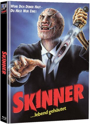 Skinner (1991) (Cover A, Super Spooky Stories, Limited Edition, Mediabook, 2 DVDs)