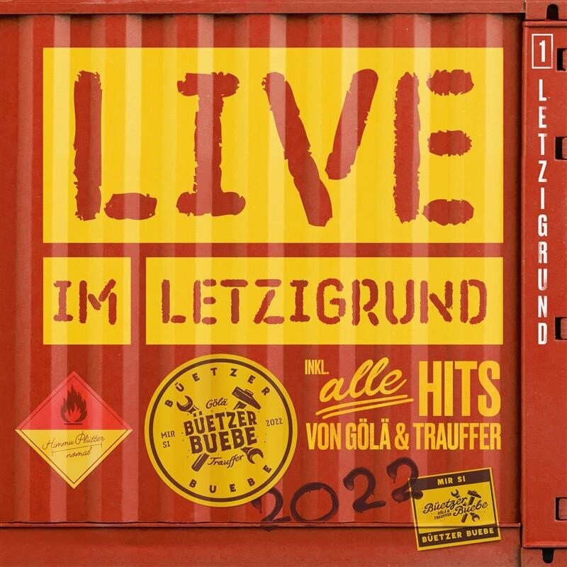 Gölä & Trauffer - 2022 Live im Letzigrund (2 CDs + DVD)