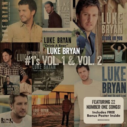 Luke Bryan - #1's Vol 1 & Vol 2 (2 CD)