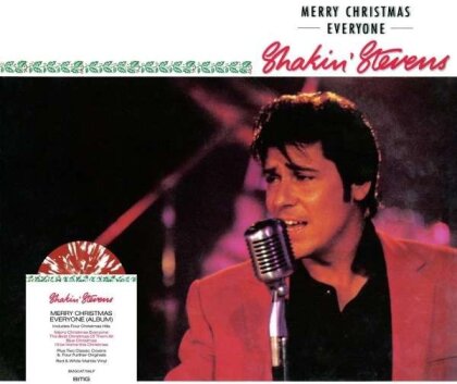 Shakin' Stevens - Merry Christmas Everyone (2022 Reissue, Red & White marbled Vinyl, LP)