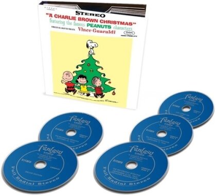 Vince Guaraldi - A Charlie Brown Christmas (Boxset, 2022 Reissue, Deluxe Edition, 4 CDs + Blu-ray)