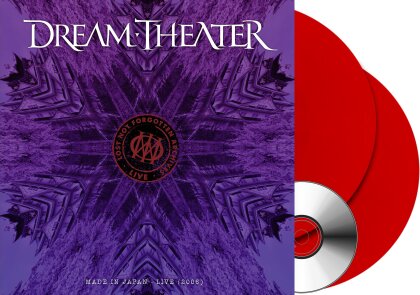 Dream Theater - Lost Not Forgotten Archives: Made In Japan - Live (Gatefold, Limited Edition, Red Vinyl, 2 LPs + CD)