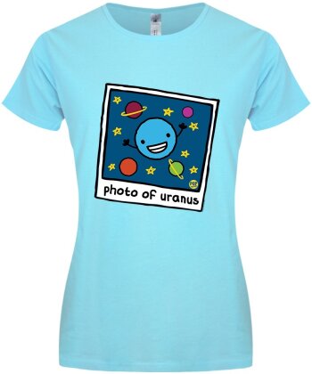 Pop Factory: Photo of Uranus - Ladies T-Shirt