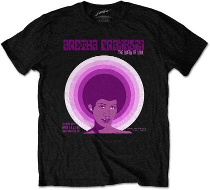 Aretha Franklin Unisex T-Shirt - Fillmore West '71